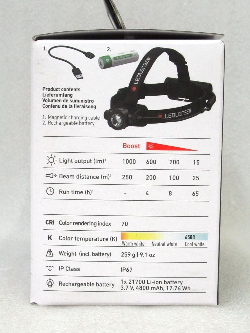 LEDLENSER H7R CORE 未使用品 / レッドレンザー ヘッドライト