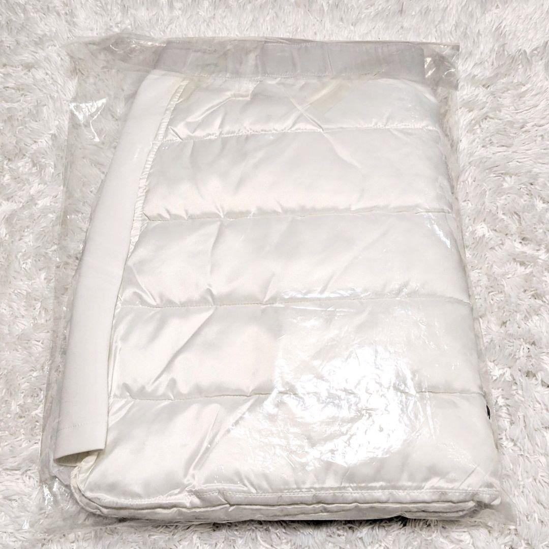 【新品】LUXEAKMPLUS ゴルフ スカート 中綿サイドロゴ 白 L