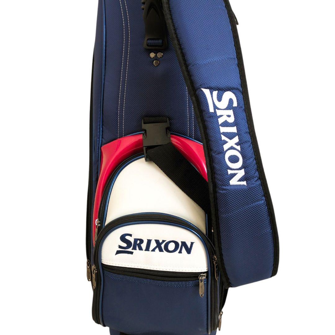 SRIXON スリクソン キャディバッグ ネイビー/ホワイト ゴルフバッグ