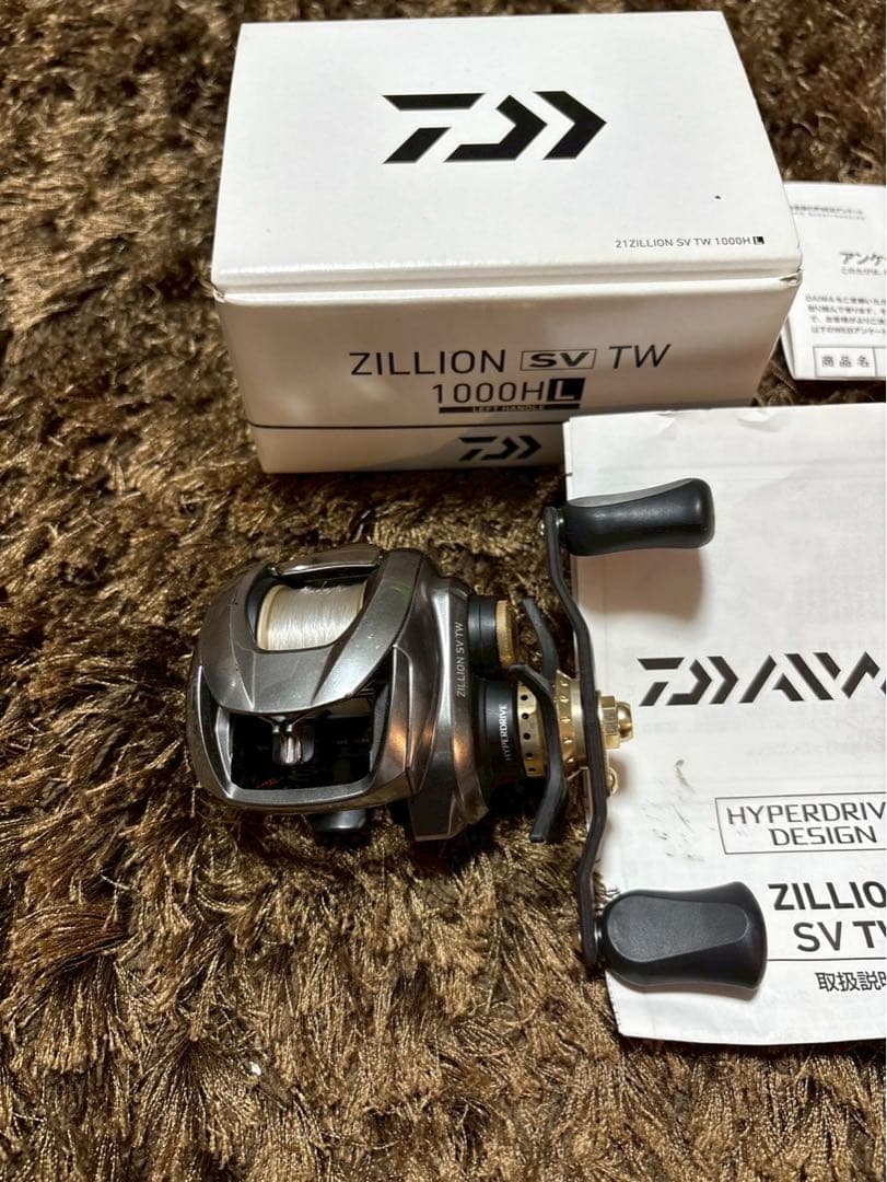 ダイワ21ジリオン SV TW 1000XHL K.T.F. IXAカスタム