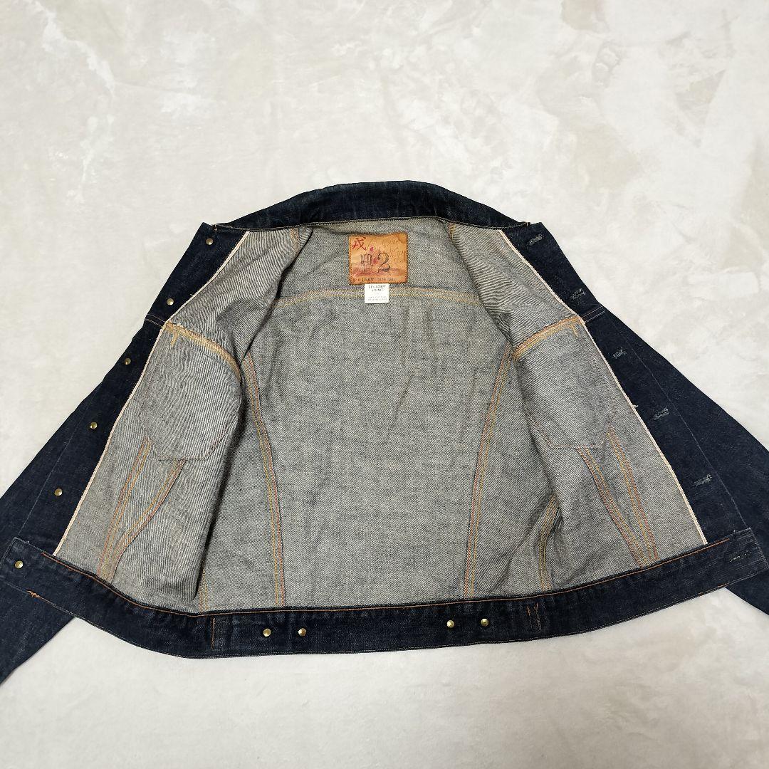 EVISU　初期モデル　デニムジャケット　Gジャン　カモメペイント　36サイズ