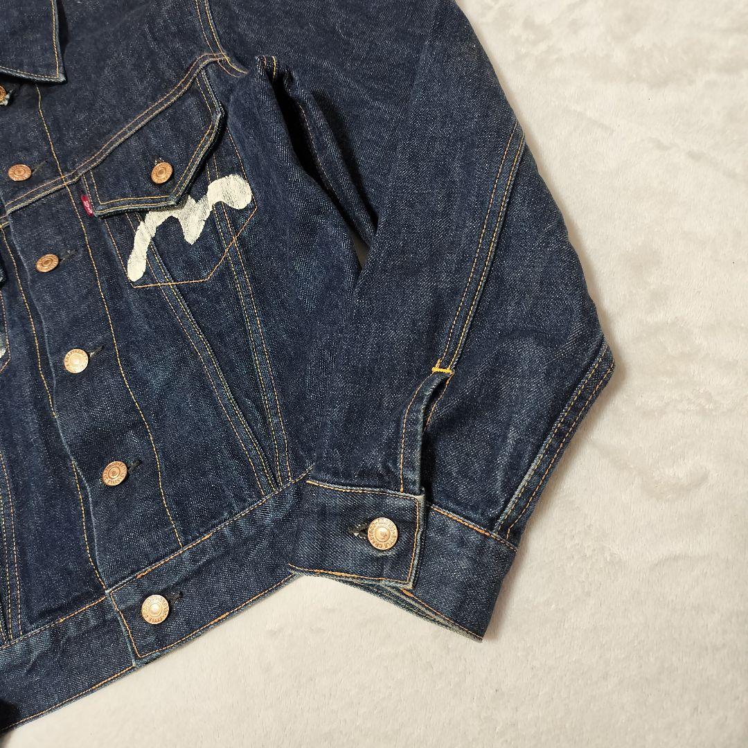 EVISU　初期モデル　デニムジャケット　Gジャン　カモメペイント　36サイズ