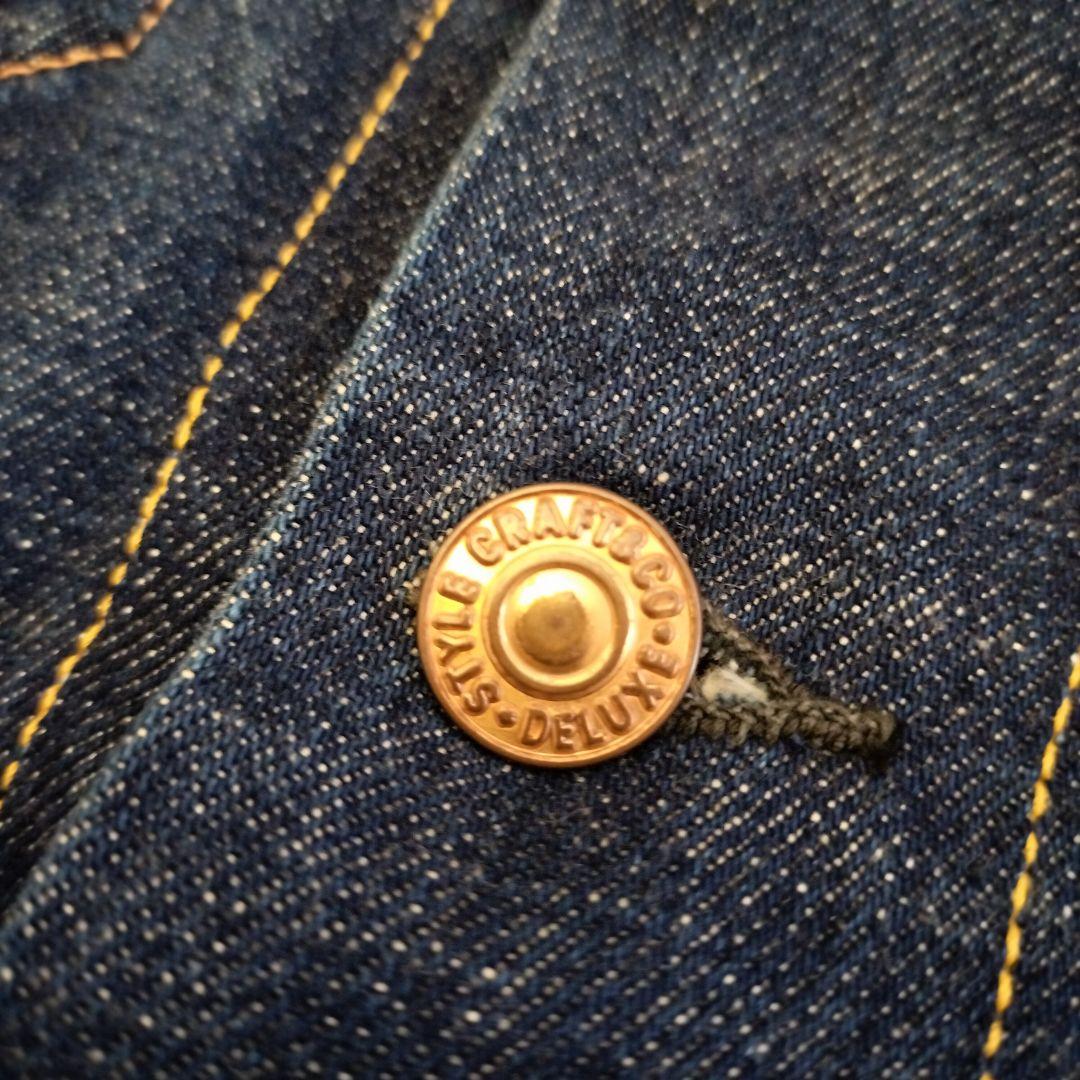 EVISU　初期モデル　デニムジャケット　Gジャン　カモメペイント　36サイズ