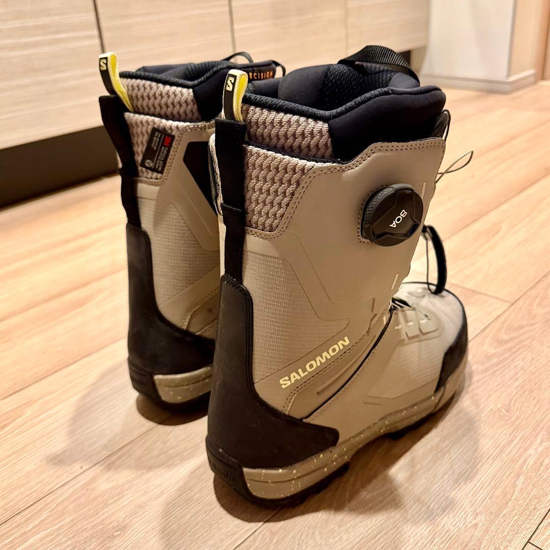 【美品】SALOMONスノーボード3点セット（板＋ビンディング＋ブーツ）2回使用