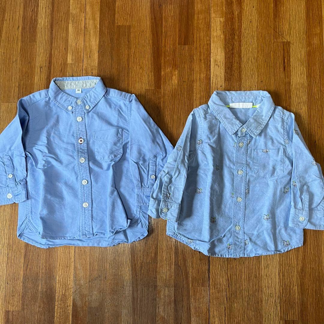 【80〜90サイズ】【40着まとめ売り】Tシャツ　ロンT　ショートパンツ　シャツ