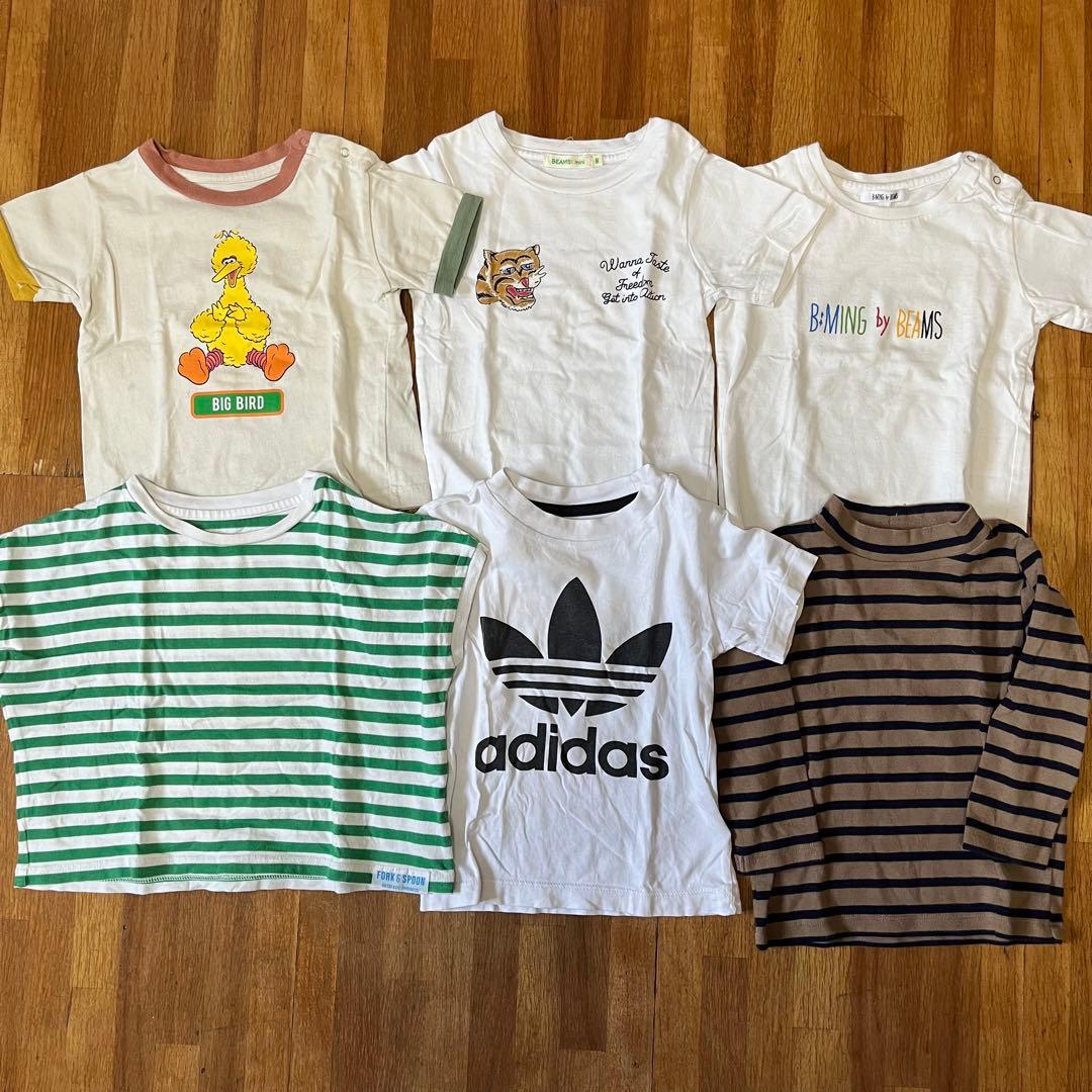 【80〜90サイズ】【40着まとめ売り】Tシャツ　ロンT　ショートパンツ　シャツ