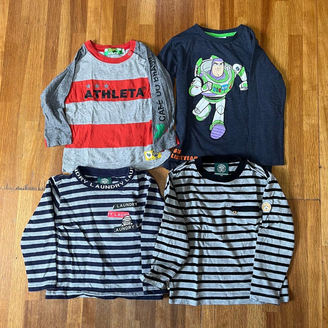 【80〜90サイズ】【40着まとめ売り】Tシャツ　ロンT　ショートパンツ　シャツ