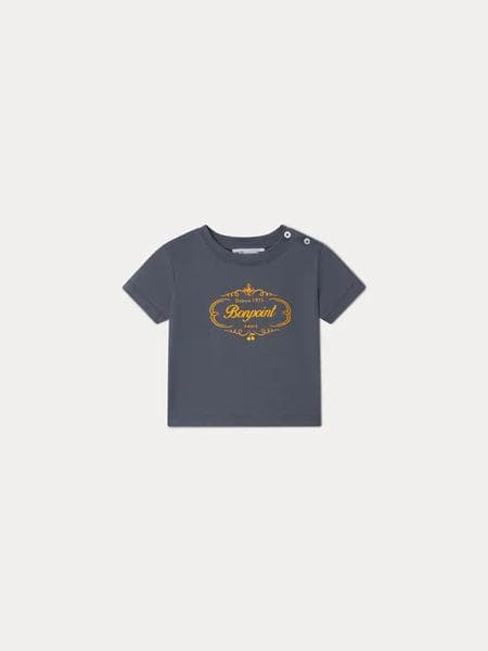 Bonpoint♡CAI Tシャツ♡グレー♡36M