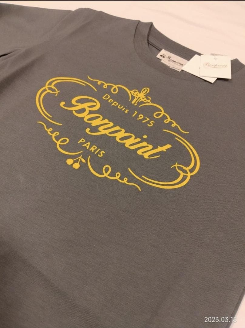 Bonpoint♡CAI Tシャツ♡グレー♡36M