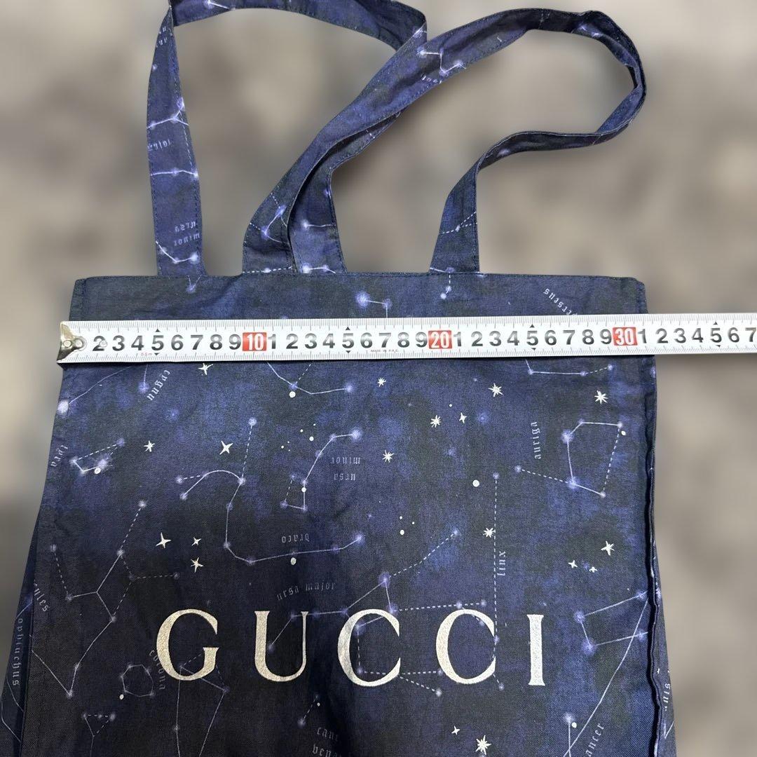 GUCCI 星座柄 バッグ ネイビー