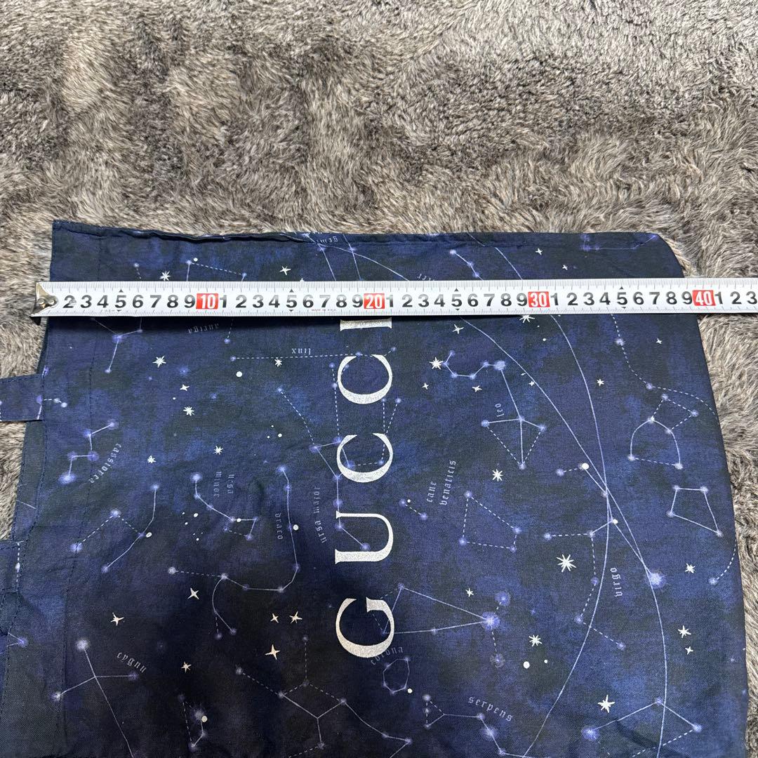GUCCI 星座柄 バッグ ネイビー
