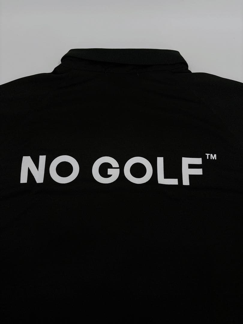 美品 NO COFFEE CLUBHAUS ポロシャツ 黒 半袖　コラボ　995