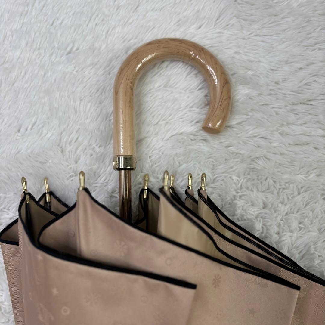 美品✨CELINE セリーヌ　トリオンフ　ゴールド金具　日傘