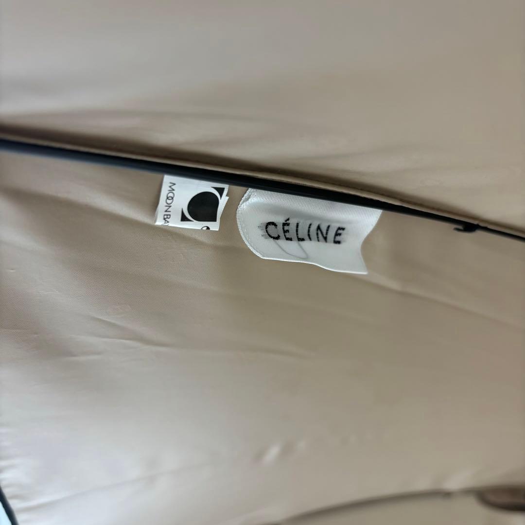 美品✨CELINE セリーヌ　トリオンフ　ゴールド金具　日傘