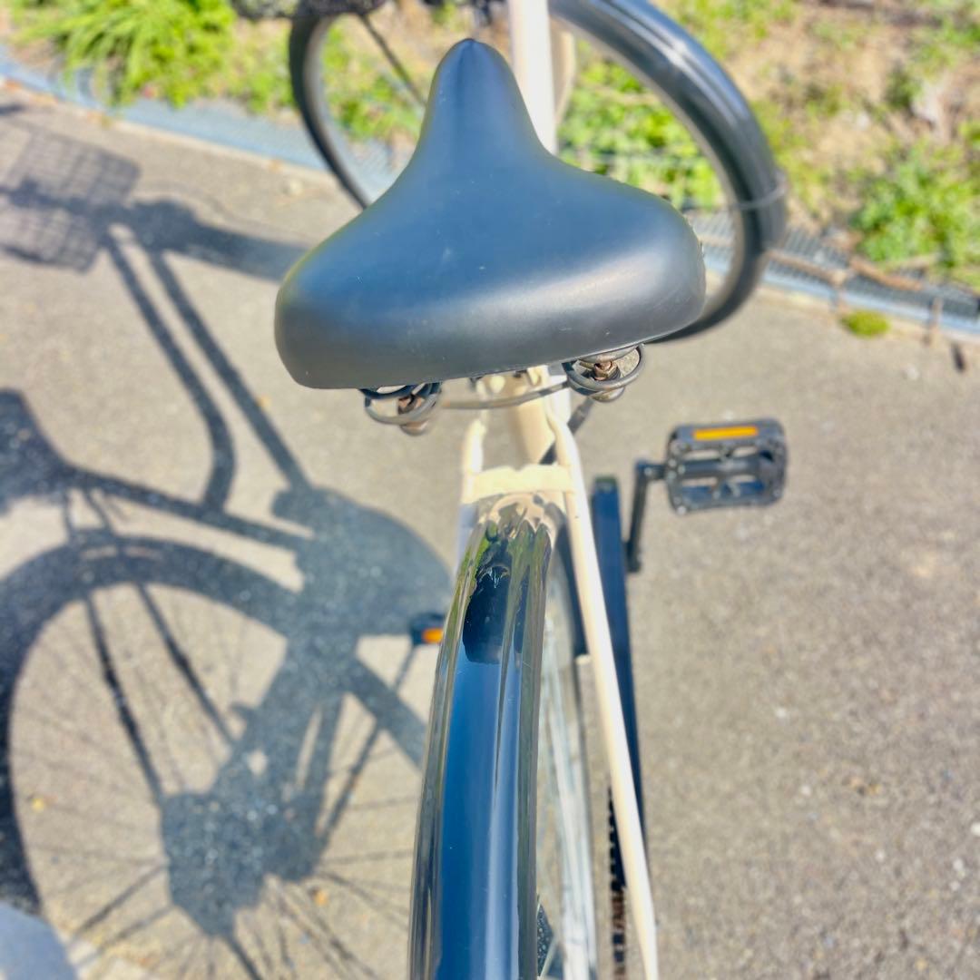 【整備済み・シンプル/お洒落】あさひ Cream City 26型 整備済 大阪