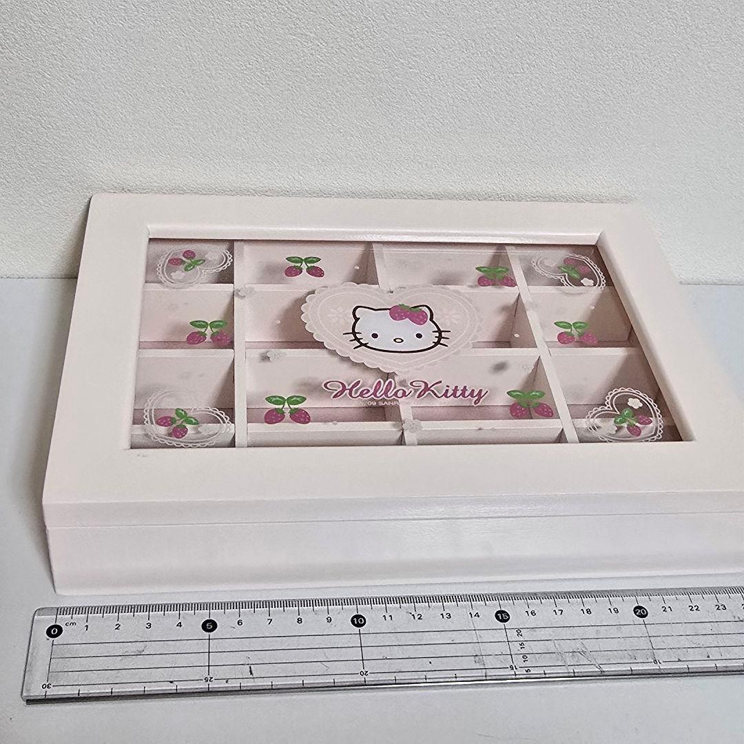 ★レトロ★2009 ハローキティ 非売品 木製 ジュエリーボックス