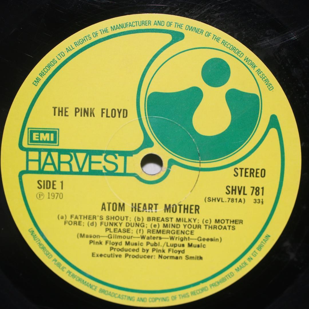英LP Pink Floyd Atom Heart Mother UK盤ステレオ