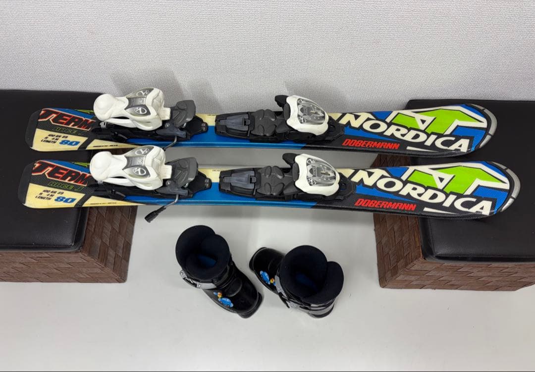 tomsさま　子供 ノルディカ スキー板 80cm ビンディング　ブーツなし