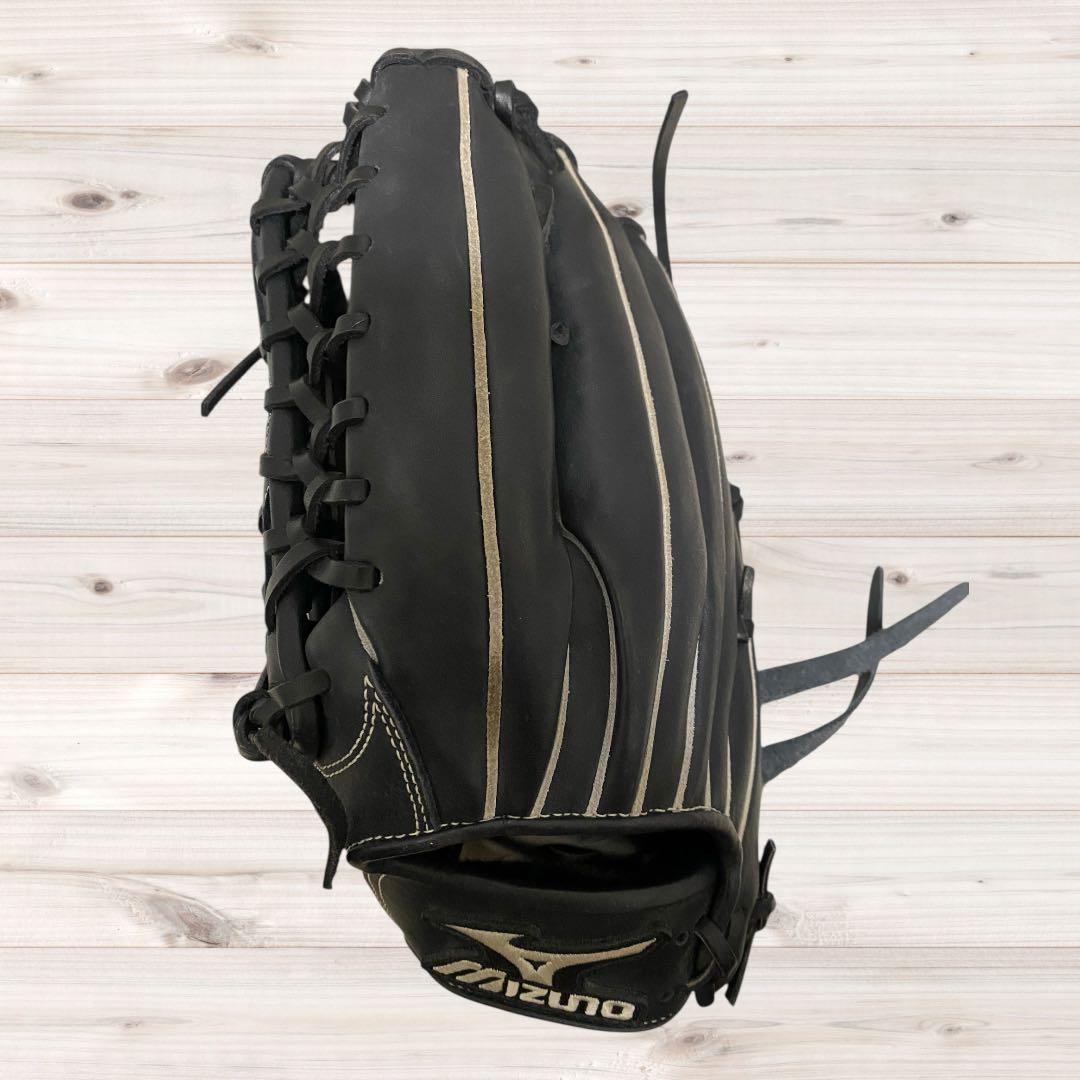 【即戦力】⭐️ミズノ Mizuno グローブ ブラック 美品 早い者勝ち