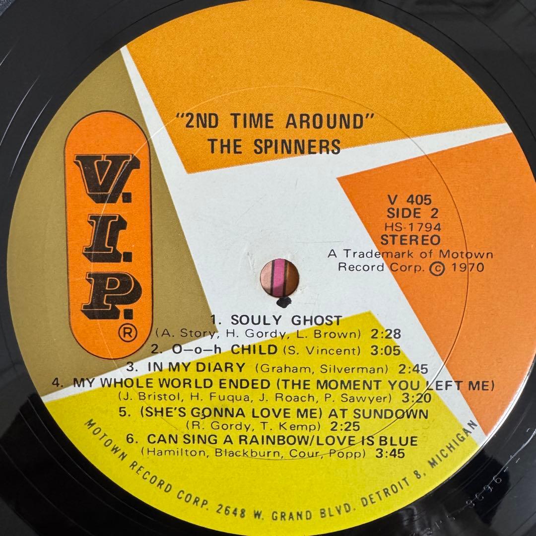 洋楽 SPINNERS / 2ND TIME AROUND