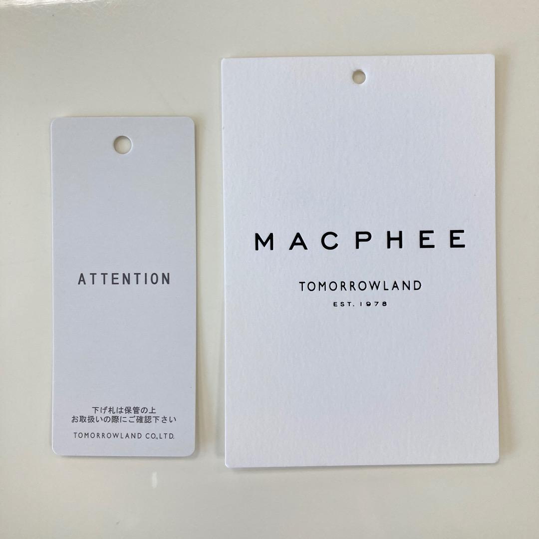 未使用 MACPHEE 24SS マリンツイード ラペルカラージレ ベスト