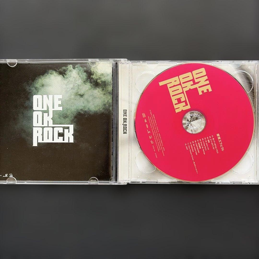 ONE OK ROCK 感情エフェクト　初回限定盤　特典DVD付き