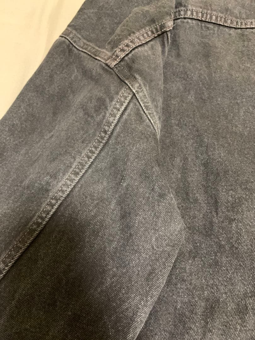 00s リーバイス 70507-0260 ブラック デニムジャケット 古着 XL
