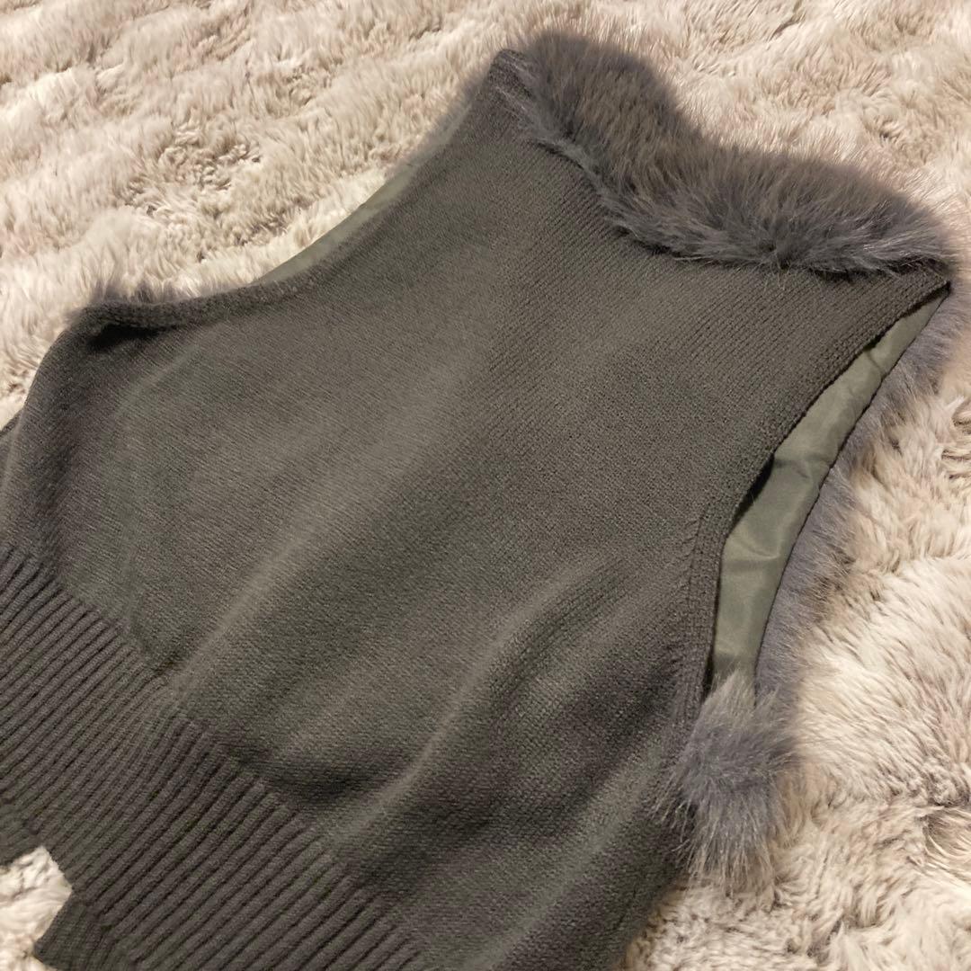 ⭐︎ RADIATE ラディエイト　ヤマダヤ　ファードッキングニットベスト超美品‼️