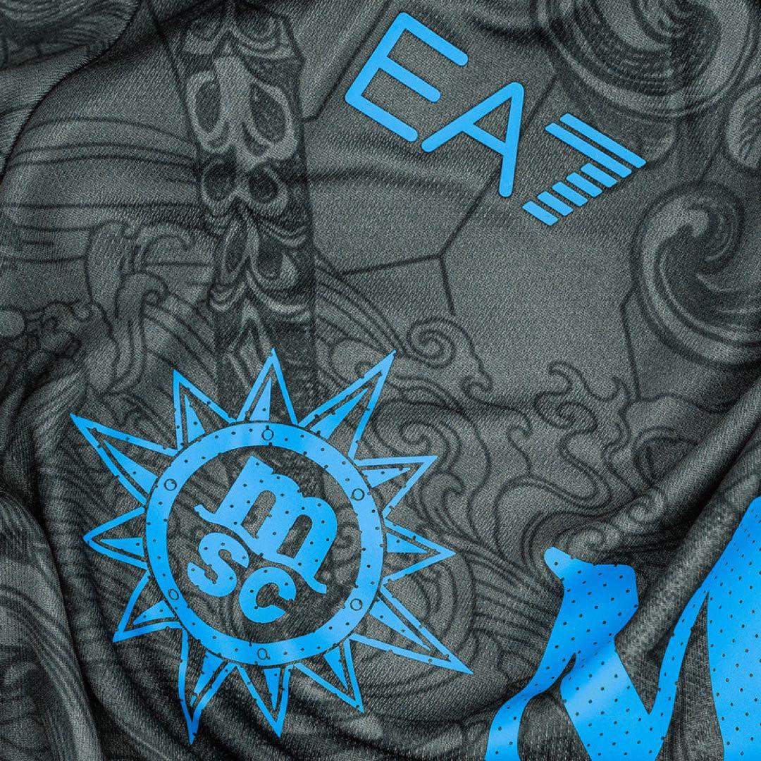 新品タグ付き 正規品 24/25 ナポリ EA7 3rd ユニフォームLサイズ