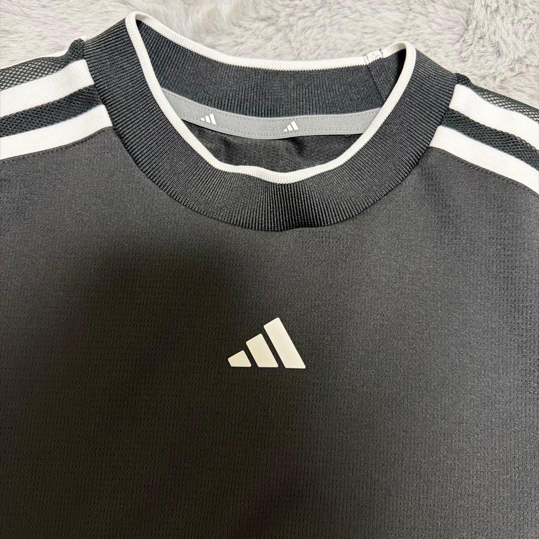 【美品】adidas ブラック Tシャツ スカート セット　L