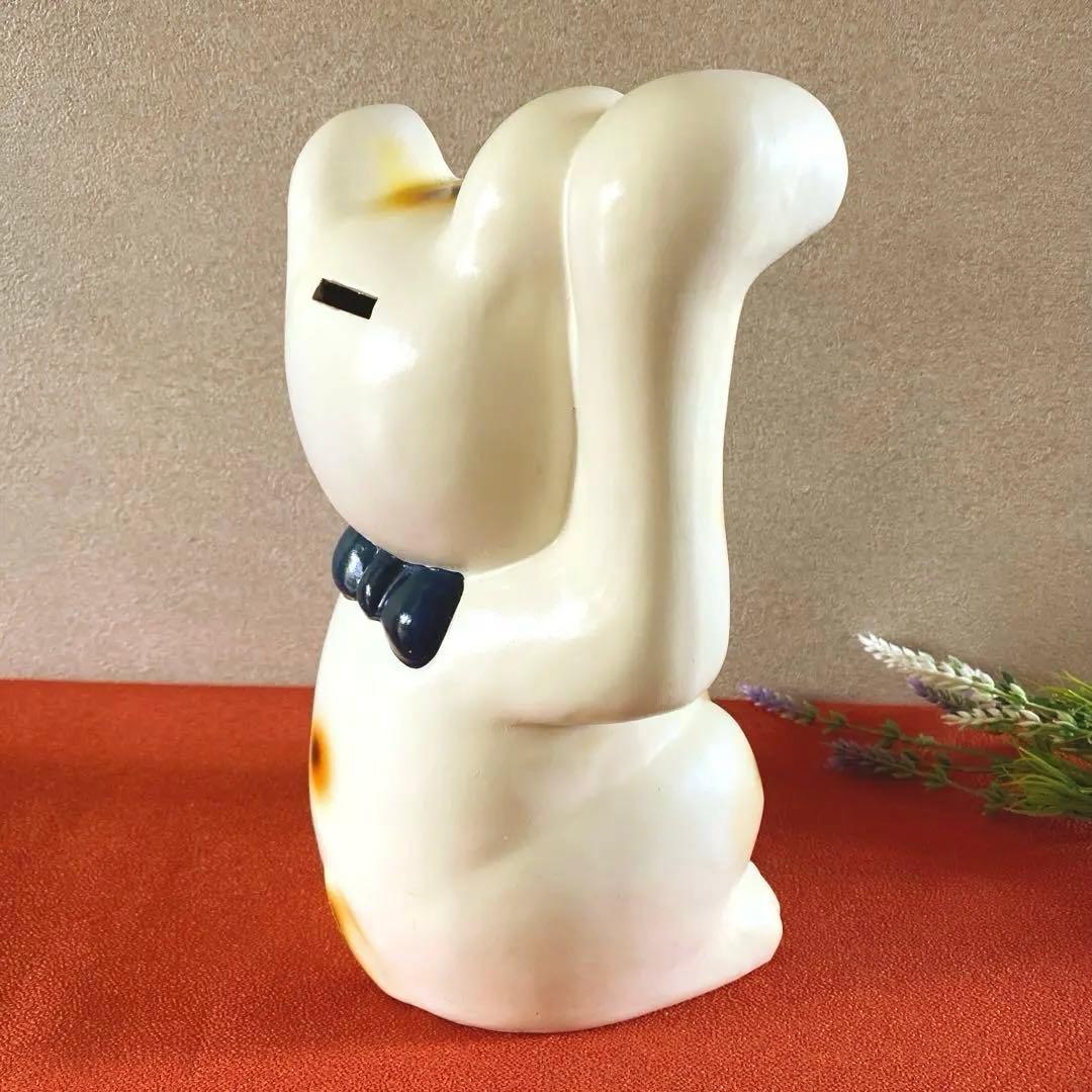 【縁起物】金運　幸運　招き猫 約29ｃｍ　右手上げ 9号　招福 置物