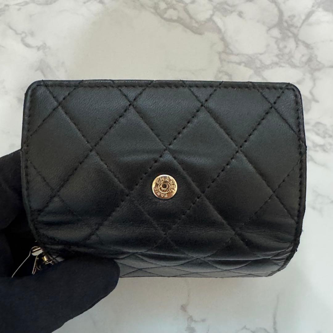 【CHANEL】シャネル キーケース　リング付き