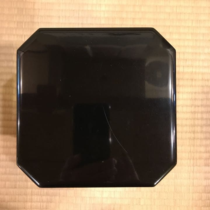 茶道具　縁高重　木製真塗