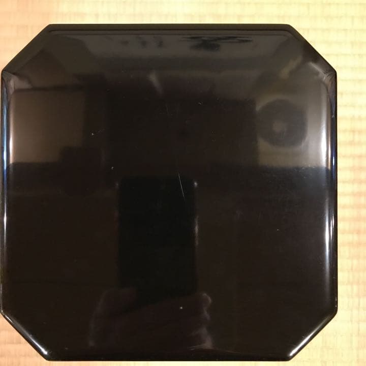 茶道具　縁高重　木製真塗