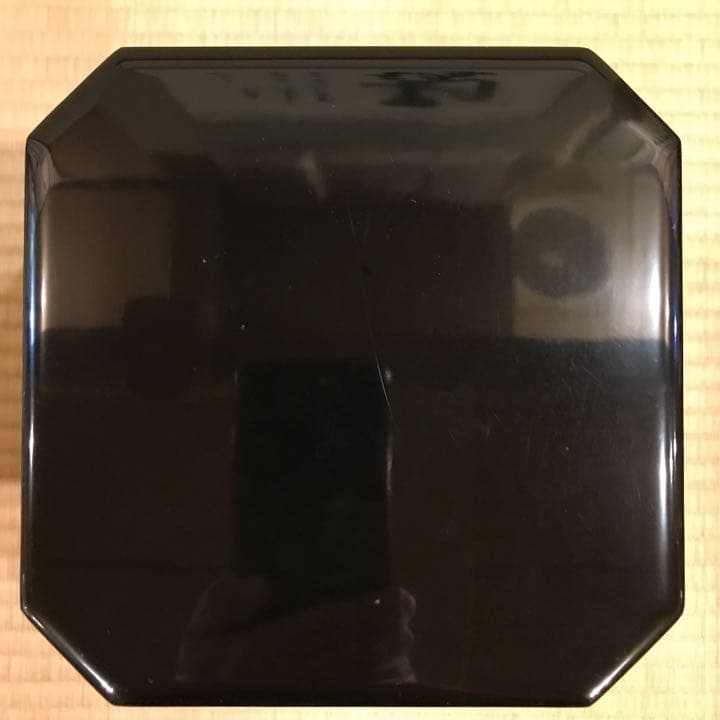 茶道具　縁高重　木製真塗