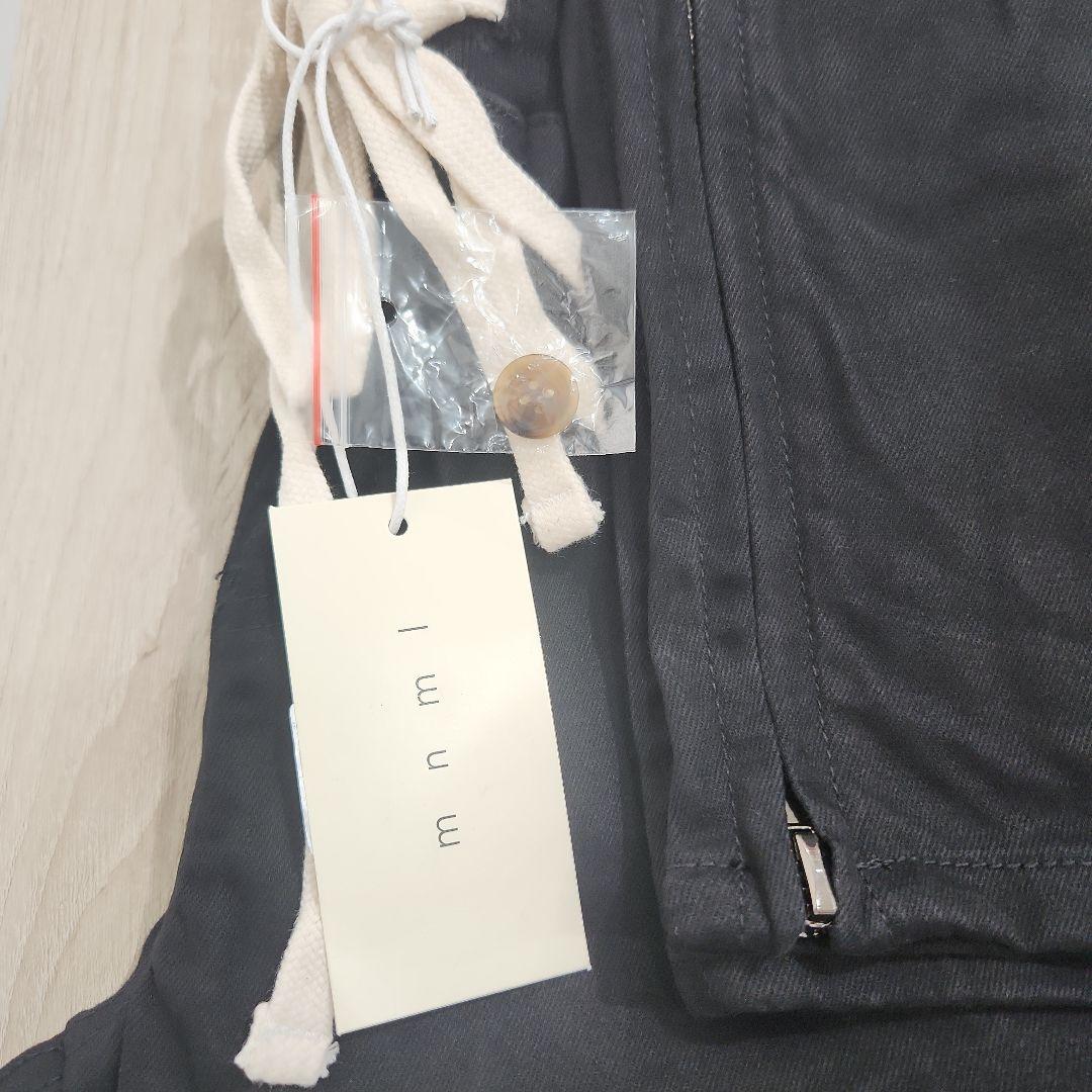 パンツ mnml ZIP CARGO DRAWCORD PANTS / BLACK7