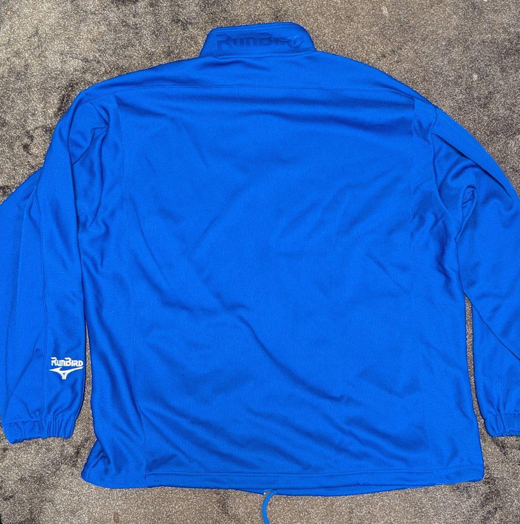新品　タグ付　MIZUNO　ランバード　ジャージ上下セット　О　Rブルー　日本製