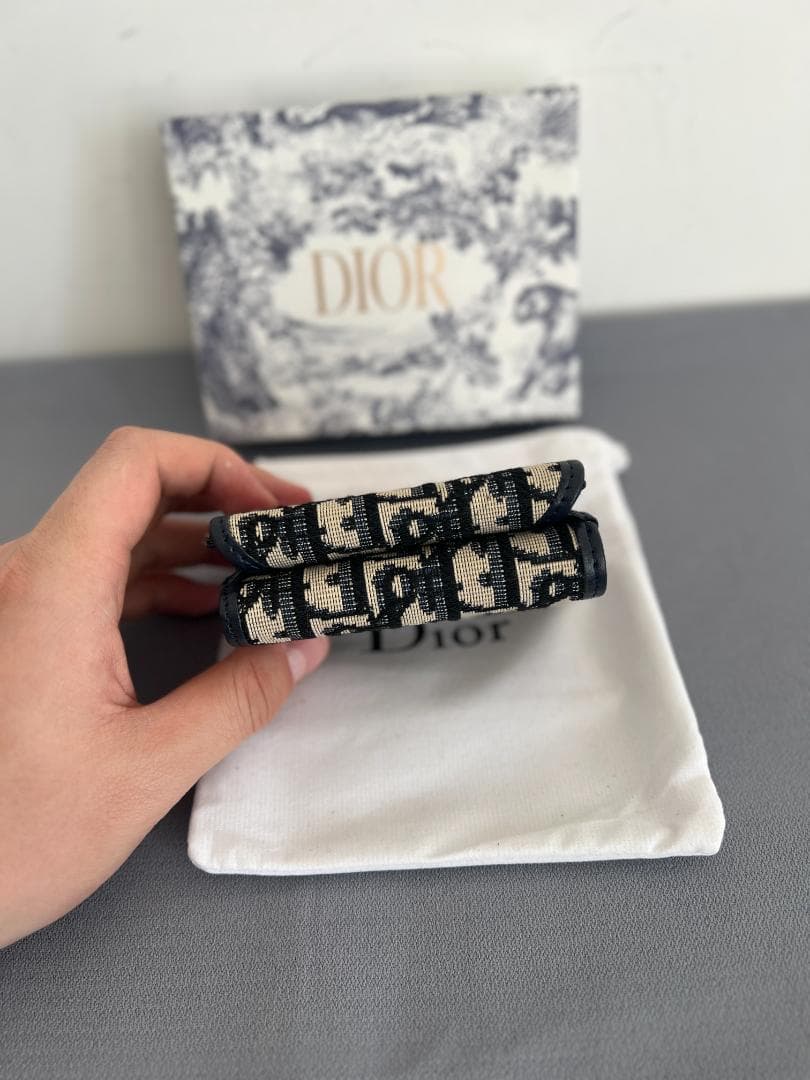 DIOR 三つ折り　財布　ディオール