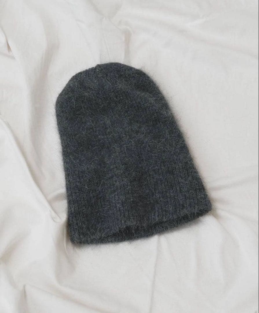 最終値下げ　 todayful Angora Yarn Beanie