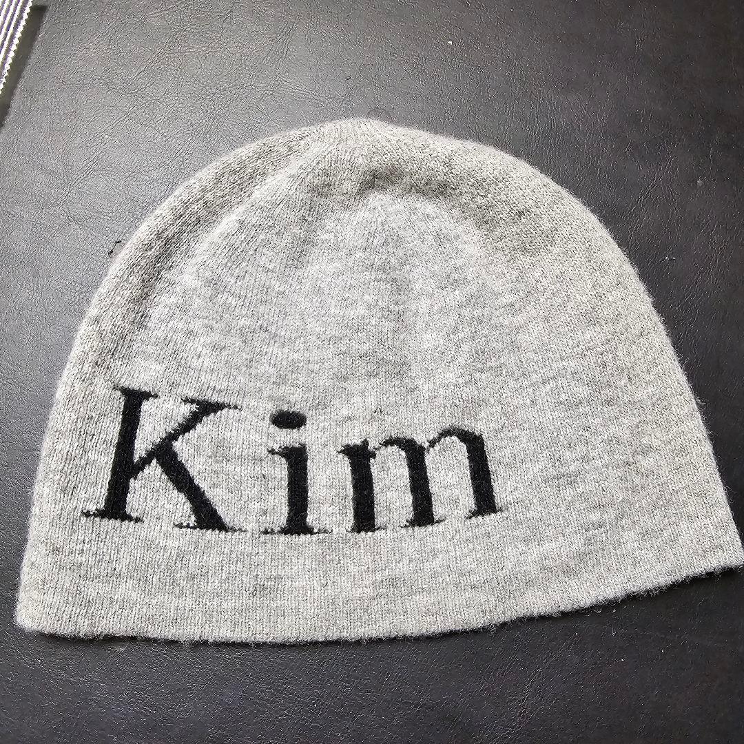 【ほぼ新品】Matin Kim ビーニー　グレー