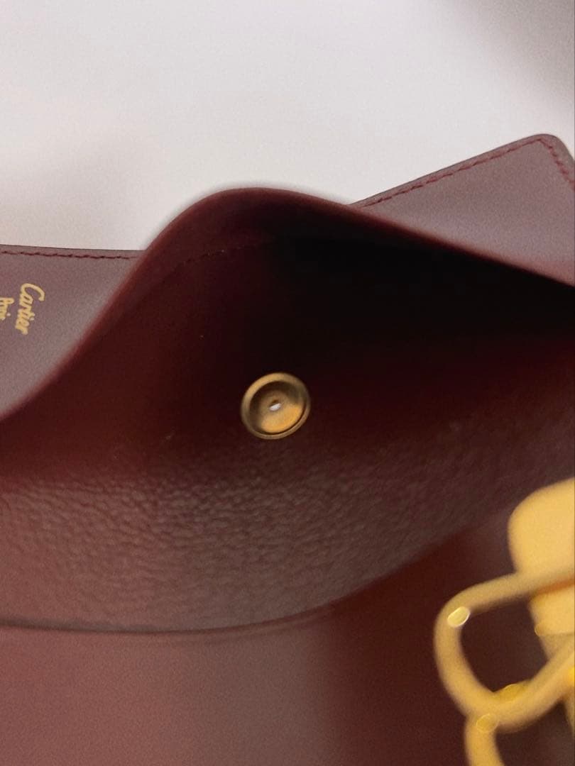 カルティエ　Cartier キーケース　未使用品　6連 箱付き