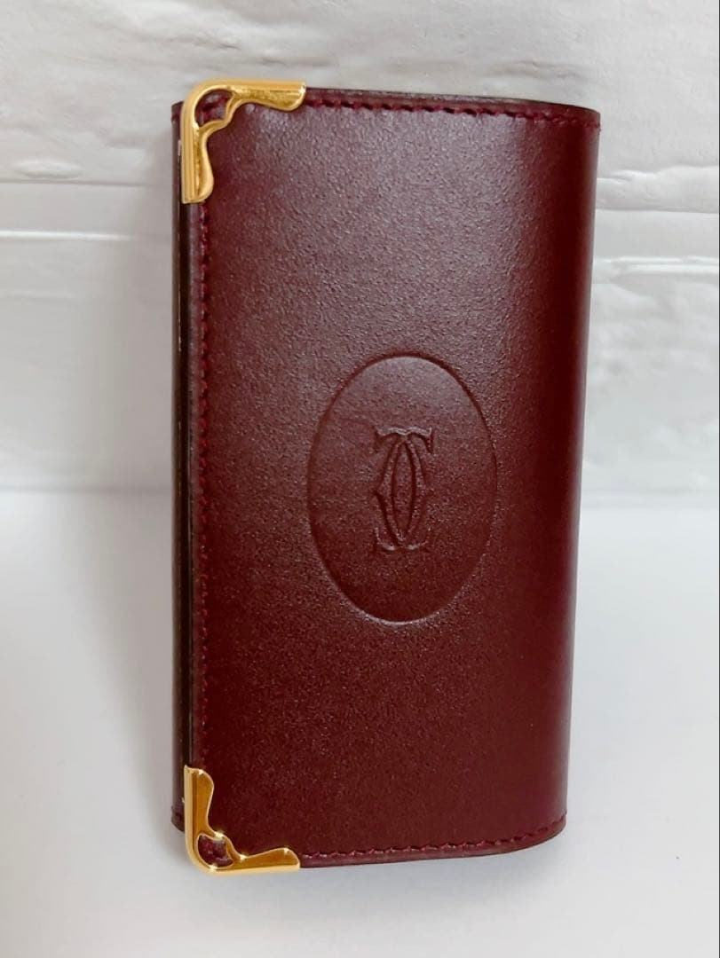 カルティエ　Cartier キーケース　未使用品　6連 箱付き
