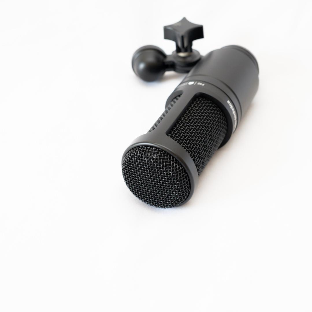 【クリーニング済】audio-technica AT2020 コンデンサーマイク
