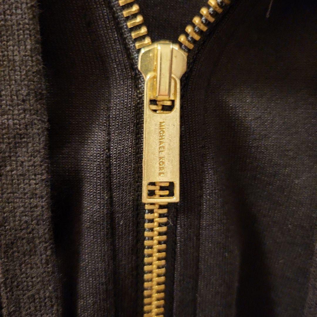 MICHAEL KORS ブラックパーカー Sサイズクリーニング済