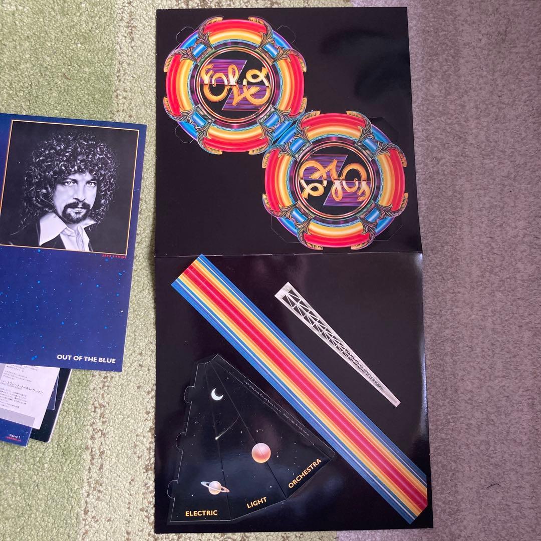 ELO Out of the blue レコード プラモ付き完品