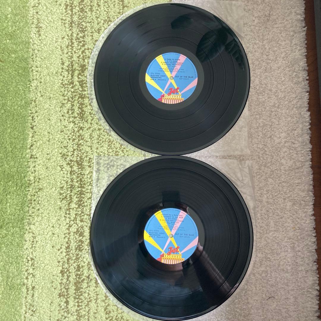 ELO Out of the blue レコード プラモ付き完品