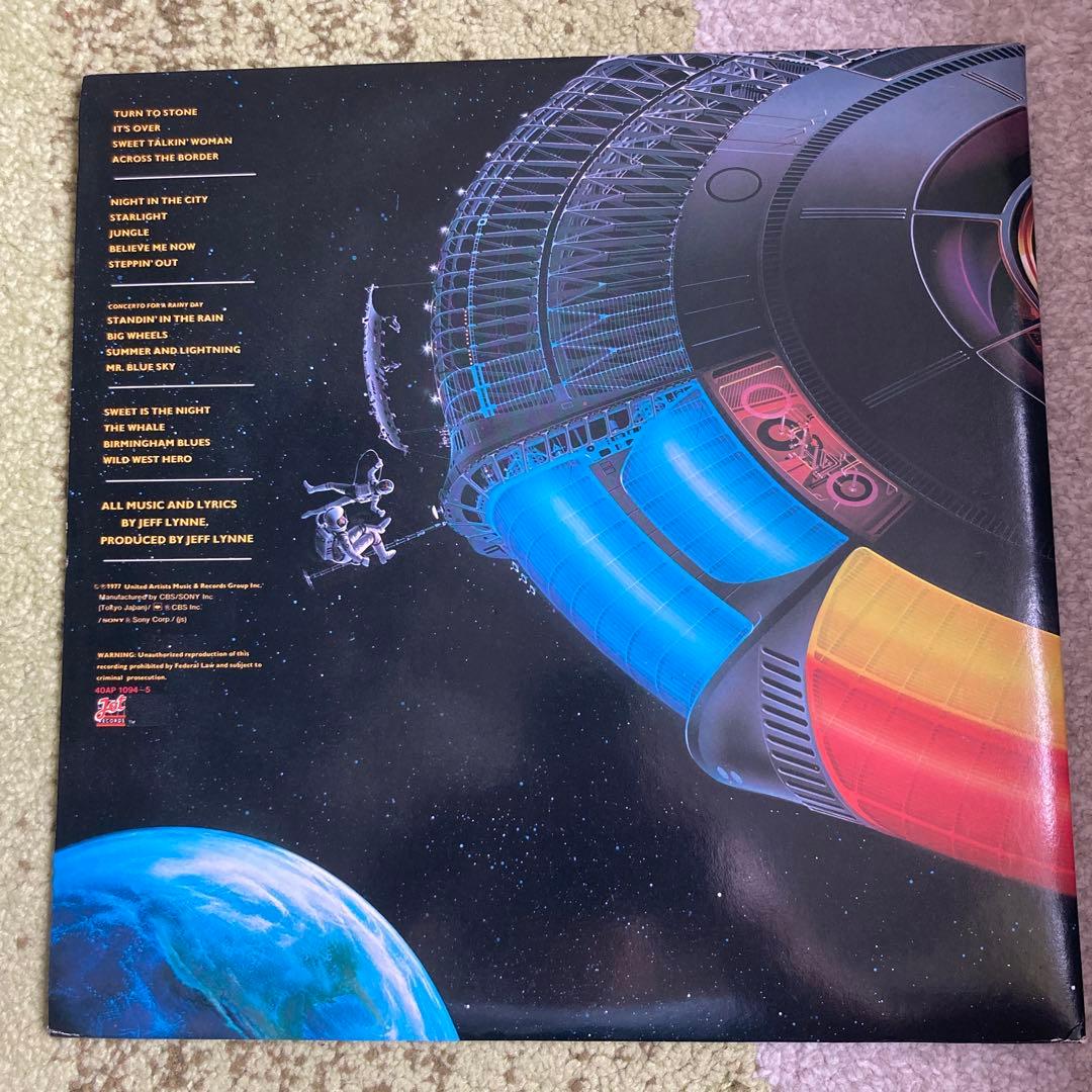 ELO Out of the blue レコード プラモ付き完品
