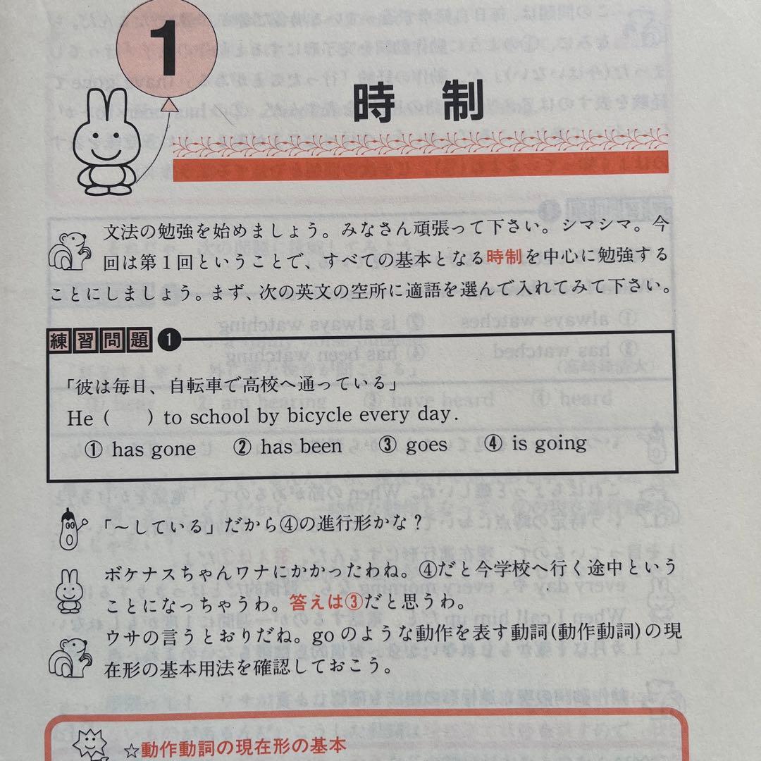 河合塾　高橋克美　大学入試キャラクター英文法