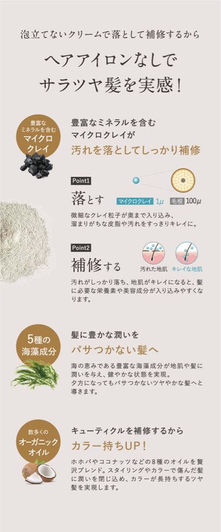 プ*チ様 ココネ　クレイクリームシャンプー　400g×3