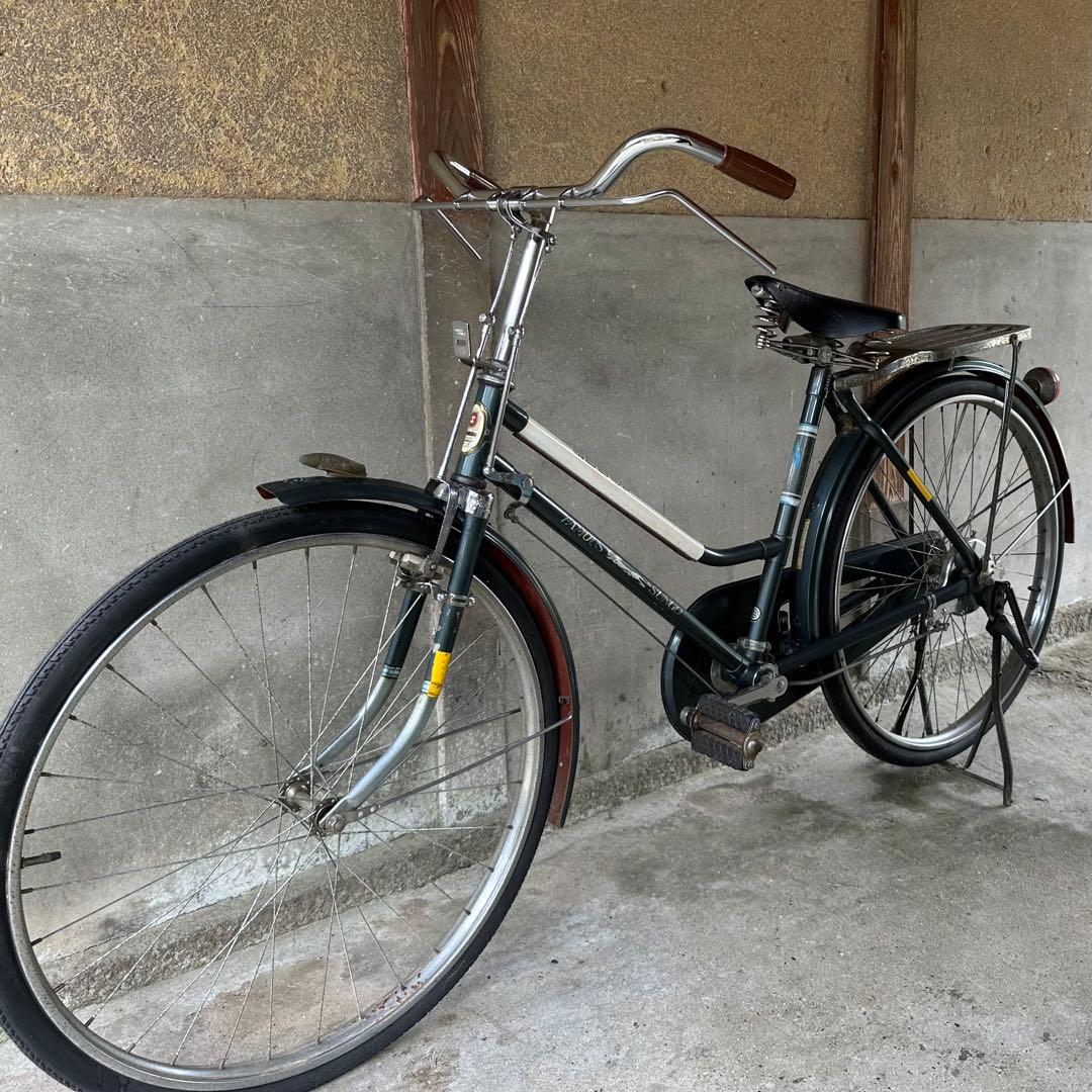 【倉敷市引取り限定】 自転車 サン号 ヴィンテージ ロッドブレーキ 東京秀工舎